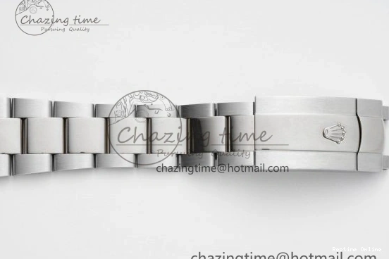 0107 Sophisticated DateJust 41 SS Polished Bezel KING 1:1 Best Edition 904L Steel Gray Stick Dial on Oyster Bracelet VR 2162